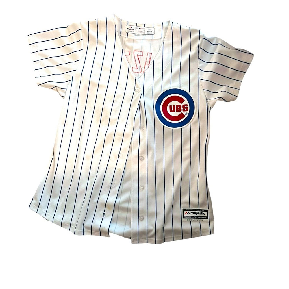 Like new Anthony Rizzo Cubs jersey with stitched letters and number
